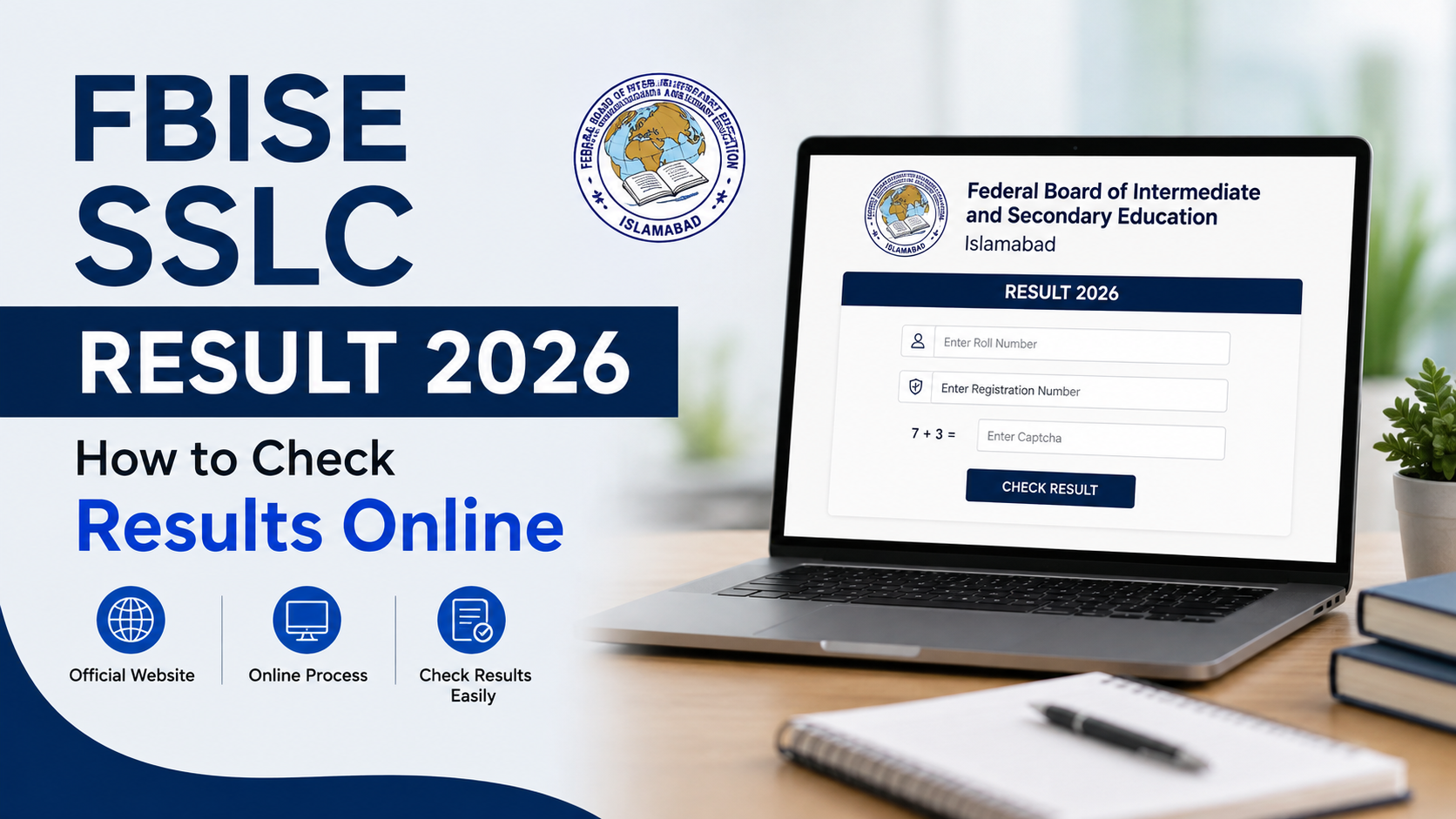 FBISE SSLC Result 2026: How to Check Results Online